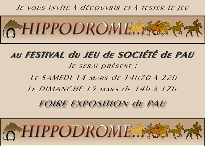 Bannière pub festival pau hippodrome